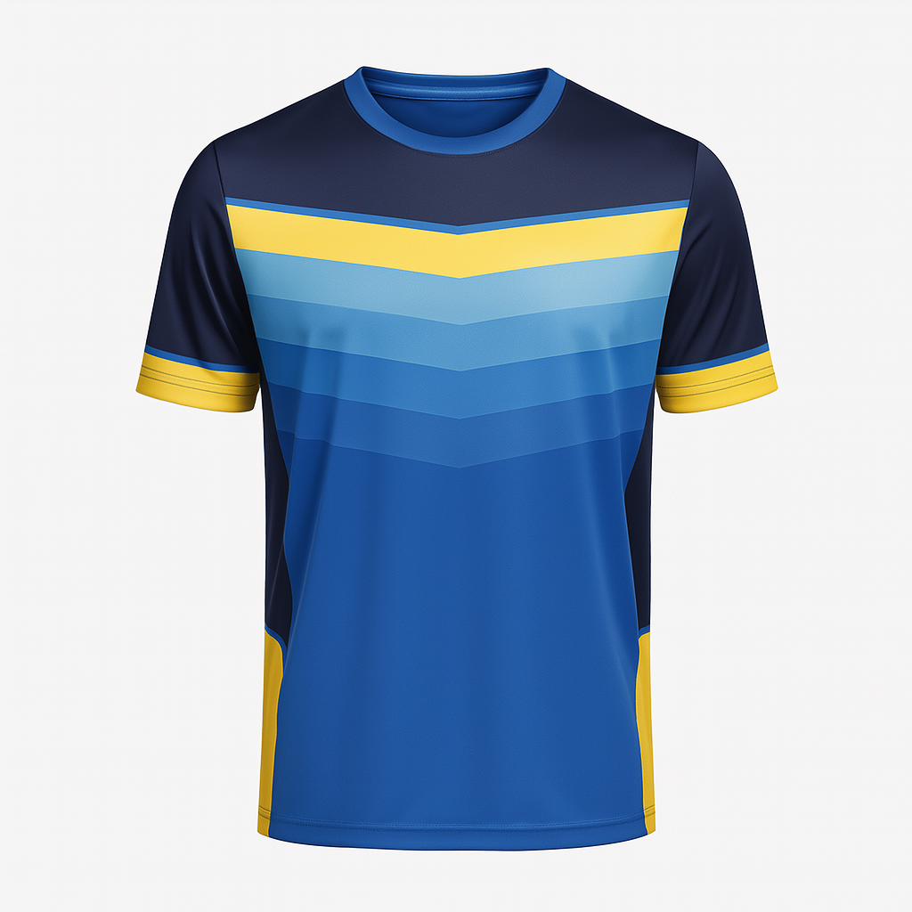 Men’s Gradient Striped Performance T-Shirt
