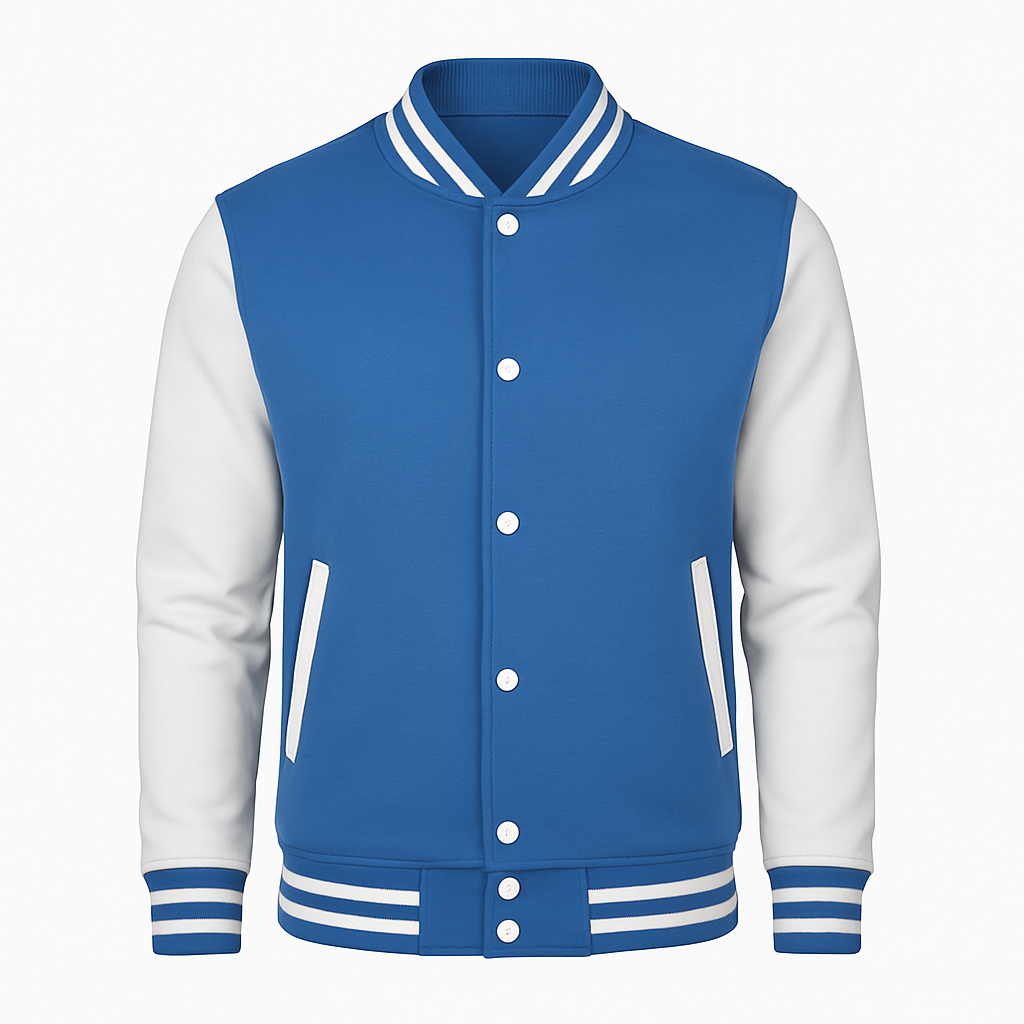 Men's Varsity Style Bomber Jacket
